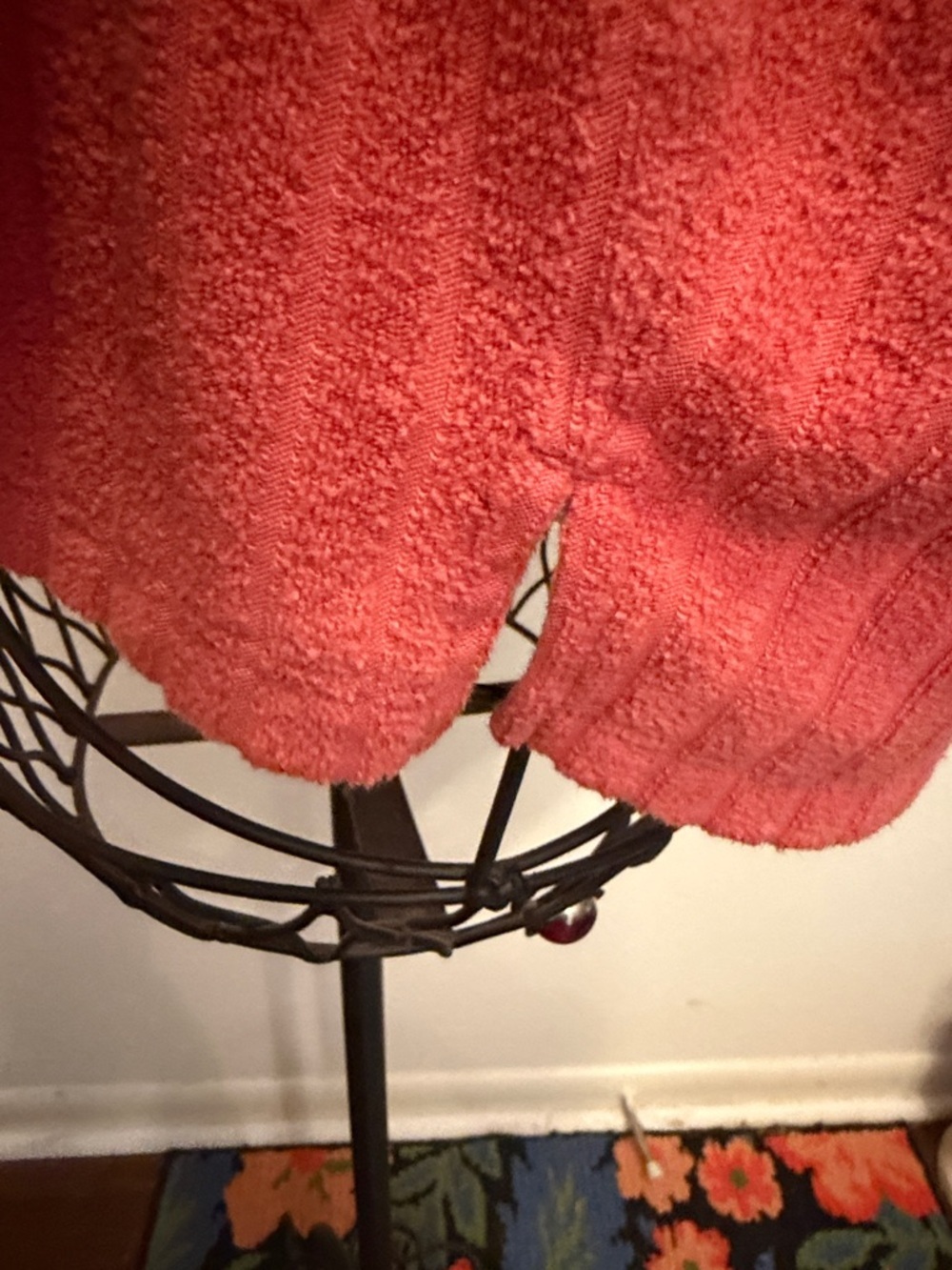 🤠🤠🤠BOGOHO🤠🤠🤠Old Navy Ribbed Knit Oversized Sweater - Coral-XL - Picture 3 of 7
